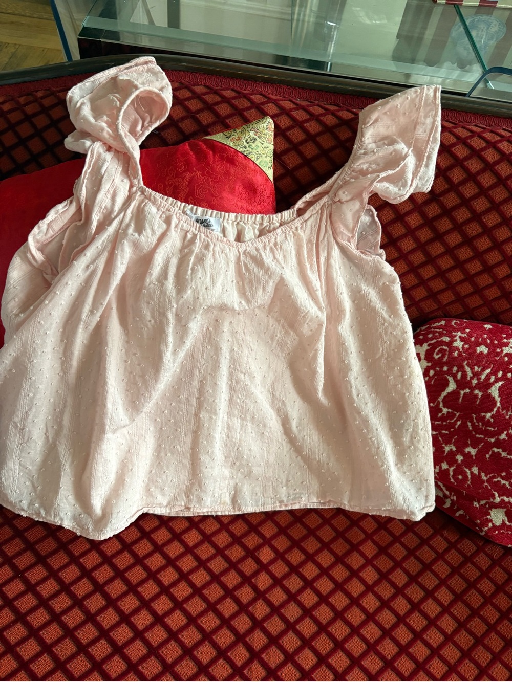 BB DAKOTA Steve Madden M cotton pink top lined M